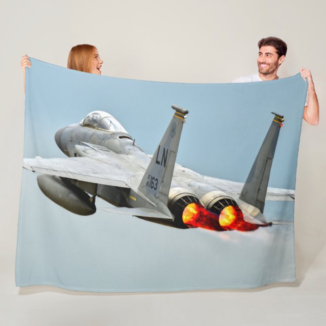 F-15C EGLE FLEECEFILT (På plats)