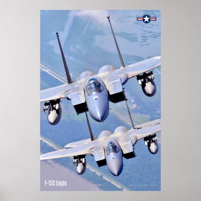F-15C EGLE POSTER (Framsidan)