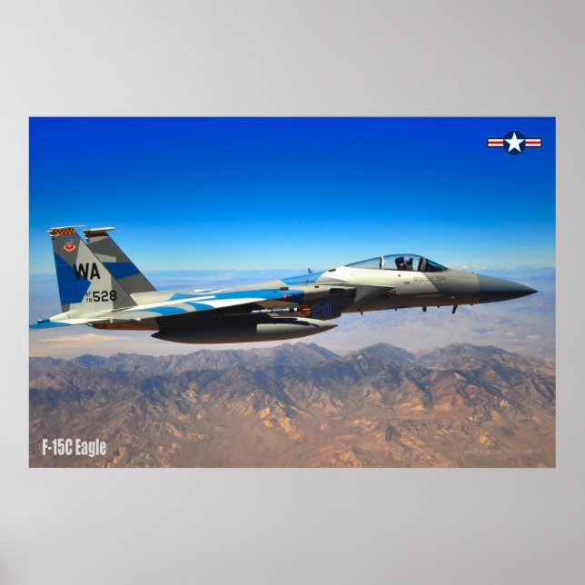 F-15C EGLE POSTER (Framsidan)