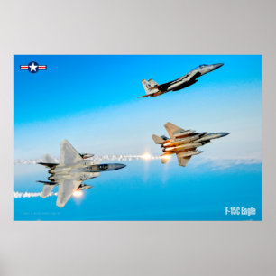 F-15C EGLE POSTER