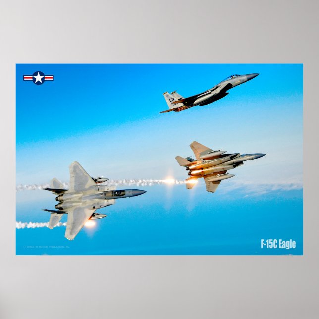 F-15C EGLE POSTER (Framsidan)