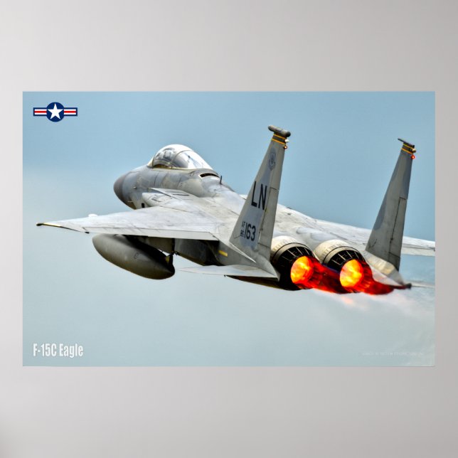 F-15C EGLE POSTER (Framsidan)