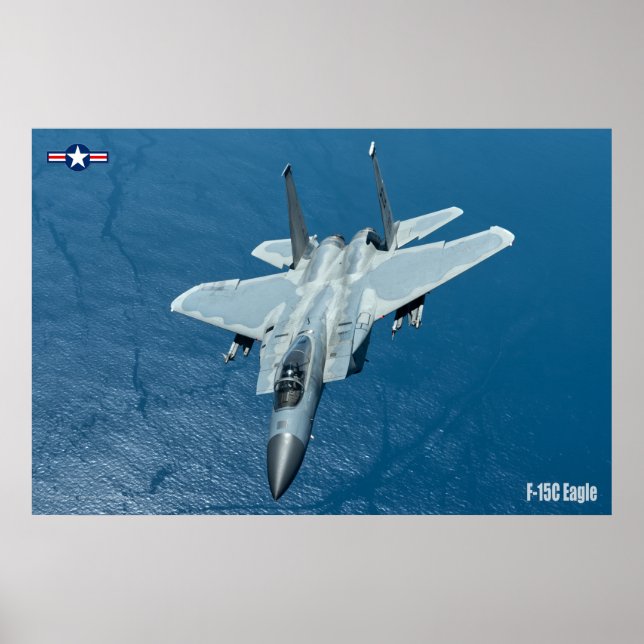 F-15C EGLE POSTER (Framsidan)