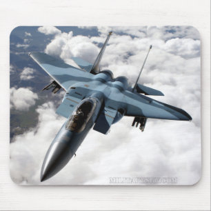 F-15C över Alaska Mousepad Musmatta