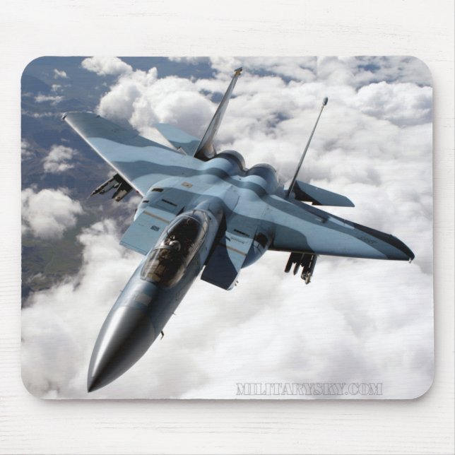 F-15C över Alaska Mousepad Musmatta (Framsidan)