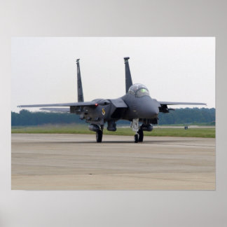 F-15E från Seymour Johnson AFB vid Shaw AFB, SC. Poster