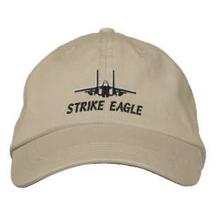 F-15E Golf Hat Broderad Keps