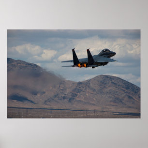 F-15E Strejka Eagle Poster