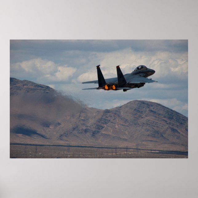 F-15E Strejka Eagle Poster (Framsidan)