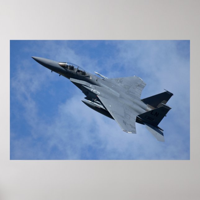 F-15E Strejka Eagle Poster (Framsidan)