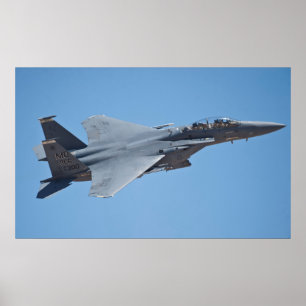 F-15E Strejka Eagle Poster