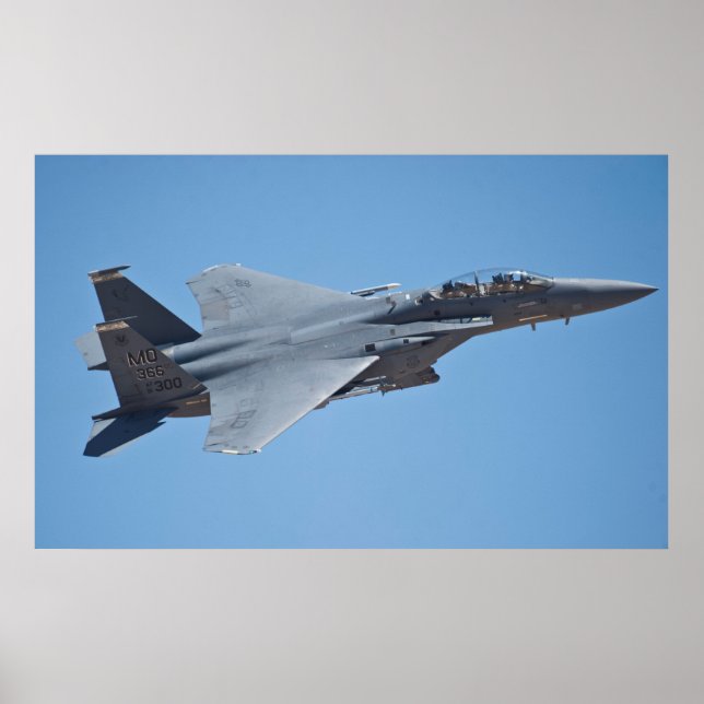 F-15E Strejka Eagle Poster (Framsidan)
