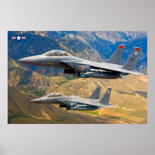 F-15E-STREJKAN EGFJ POSTER (Framsidan)
