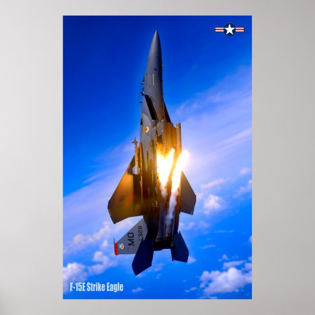 F-15E-STREJKAN EGFJ POSTER (Framsidan)