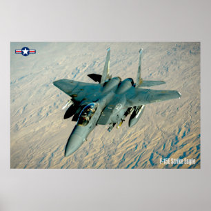F-15E-STREJKAN EGFJ POSTER