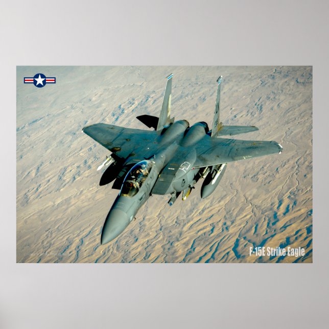 F-15E-STREJKAN EGFJ POSTER (Framsidan)