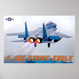 F-15E-STREJKAN EGFJ POSTER
