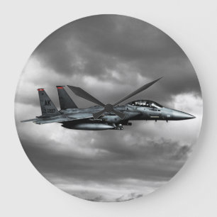 F-15E-Strejkans tjocka väggklocka