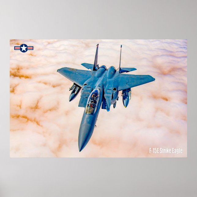 F-15E STRIKE EAGLE POSTER (Framsidan)