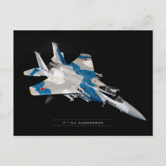 F-15J Aggressor Vykort