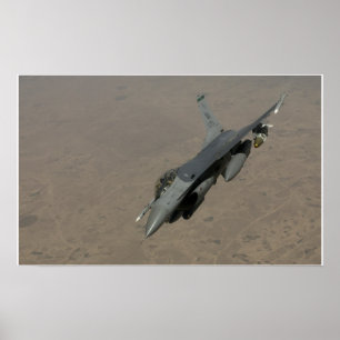 F-16 Bekämpning av Falcon Aircraft Poster