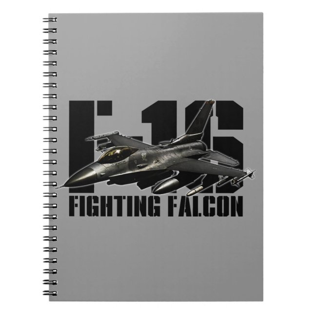 F-16 Bekämpning av Falcon Anteckningsbok (Framsidan)