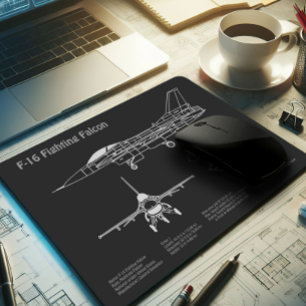 F-16 Bekämpning av Falcon - Flygplanets plan för b Musmatta