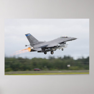 F-16 Bekämpning av Falcon Poster