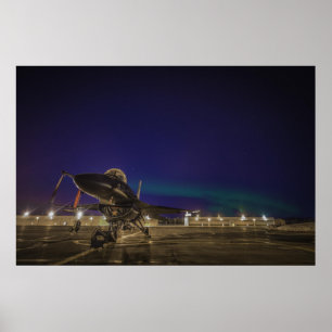 F-16 Bekämpning av Falcon Poster