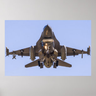 F-16 Bekämpning av Falcon Poster