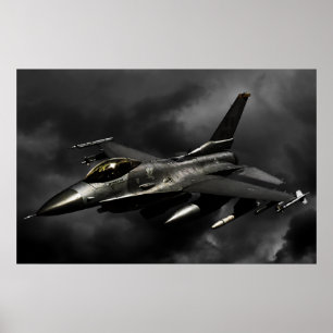 F-16 Bekämpning av Falcon Poster