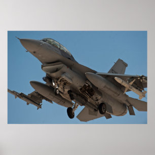 F-16 Bekämpning av Falcon Poster