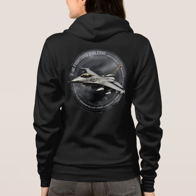F-16 Bekämpning av Falcon T Shirt (Baksida)