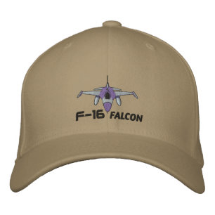 F-16 Falcon Broderad Keps