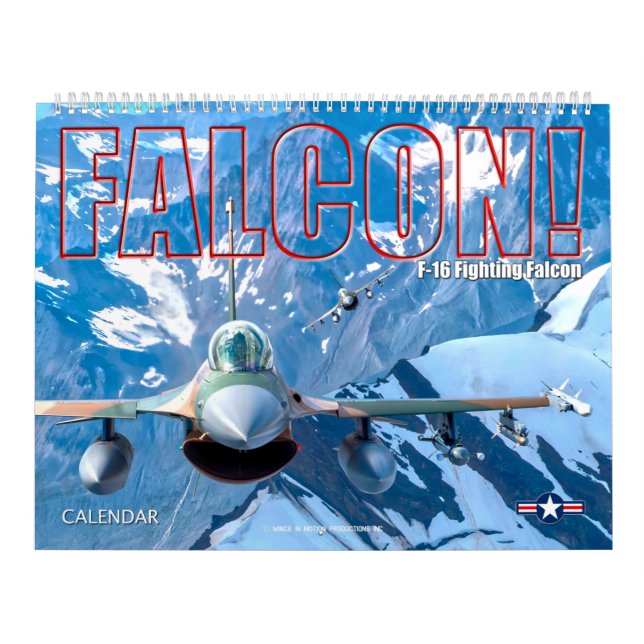 F-16 FALKON FÖR BEKÄMPNING KALENDER (Omslag)