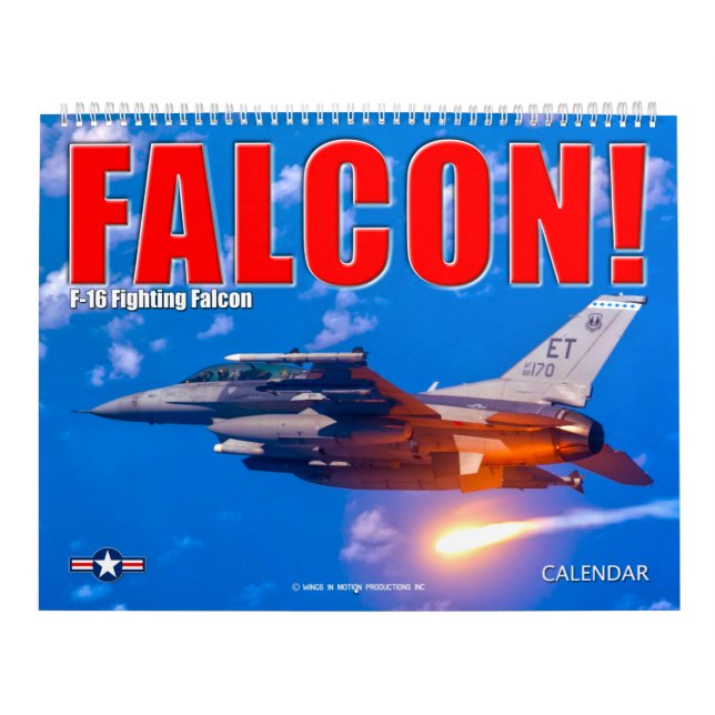 F-16 FALKON FÖR BEKÄMPNING KALENDER (Omslag)