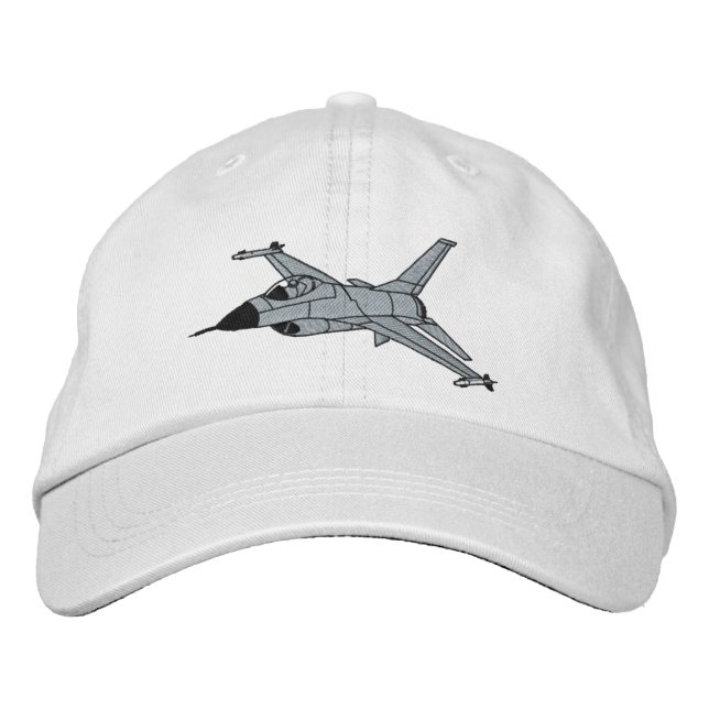 F-16 Fighter Broderad Keps (Framsida)