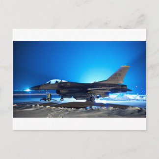 f-16 Fighter Jet Vykort