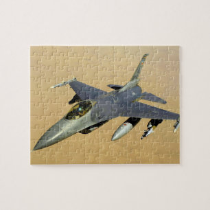 F-16 Fighting Falcon Block 40-flygplan Pussel