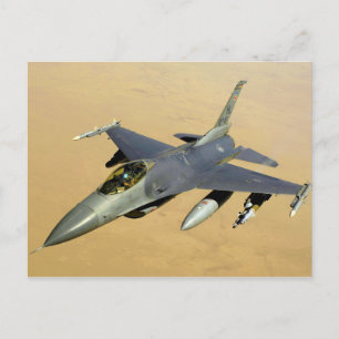 F-16 Fighting Falcon Block 40-flygplan Vykort