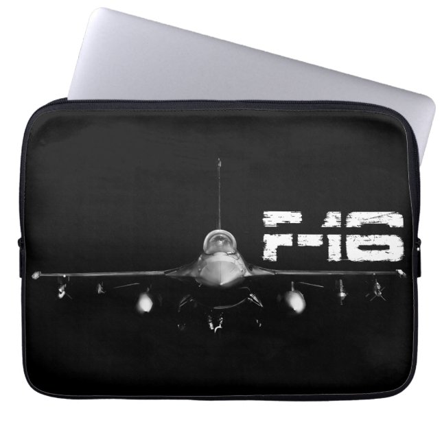 F-16 Fighting Falcon Electronics Bag Laptop Fodral (Framsidan)