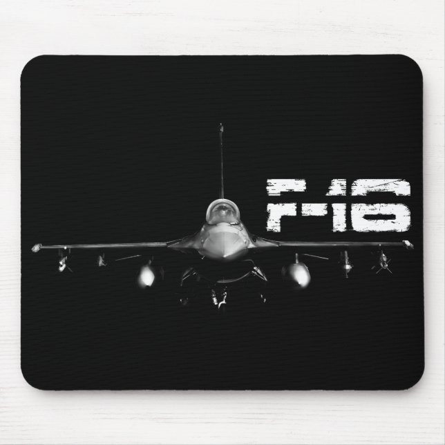 F-16 Fighting Falcon Mousepad Musmatta (Framsidan)