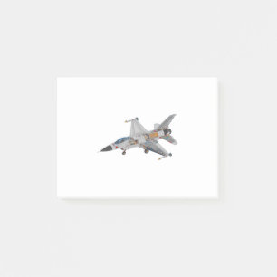 F-16 Interna mekanismer för militär bekämpning Post-it Block