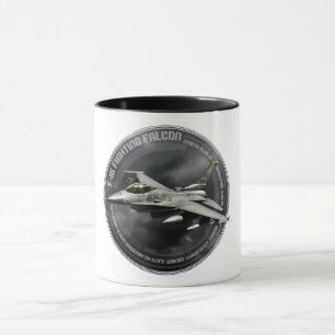 F-16 Kampen mot falk Mugg