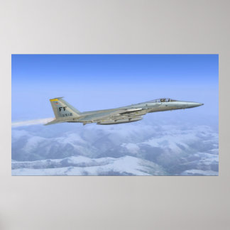 F-16 Strejka Eagle Poster