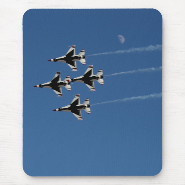 F-16 Thunderbird Diamond Forformation Musmatta (Framsidan)