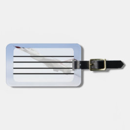 F-16 Thunderbird in flight Bagagebricka