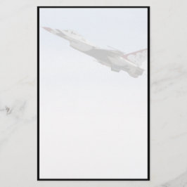 F-16 Thunderbird in flight Brevpapper