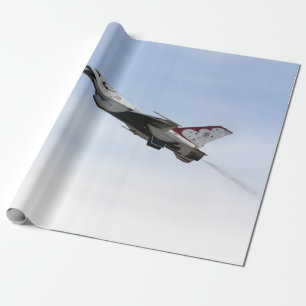 F-16 Thunderbird in flight Presentpapper