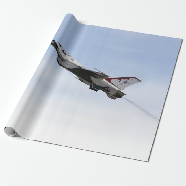 F-16 Thunderbird in flight Presentpapper (Utrullad)